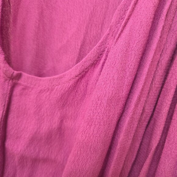 💜 Vici Purple Maxi Dress – Sleeveless Flowy Boho Evening Style - Picture 7 of 8